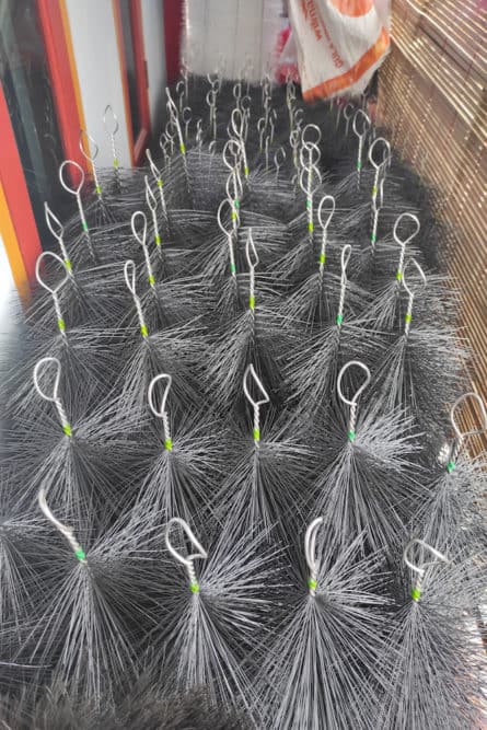 A Photo of Koi Pond Brushes
