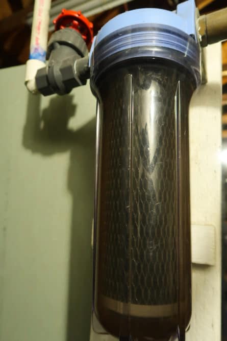 A Filtration System with a Charcoal Filter