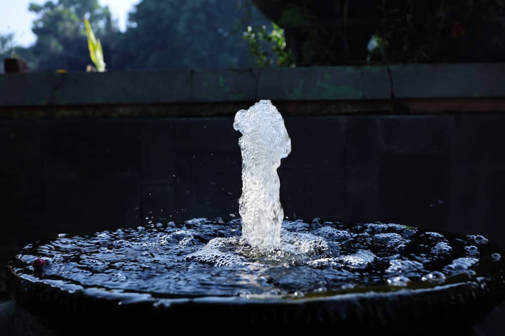 Fountains can Increase the Dissolved Oxygen in the Pond